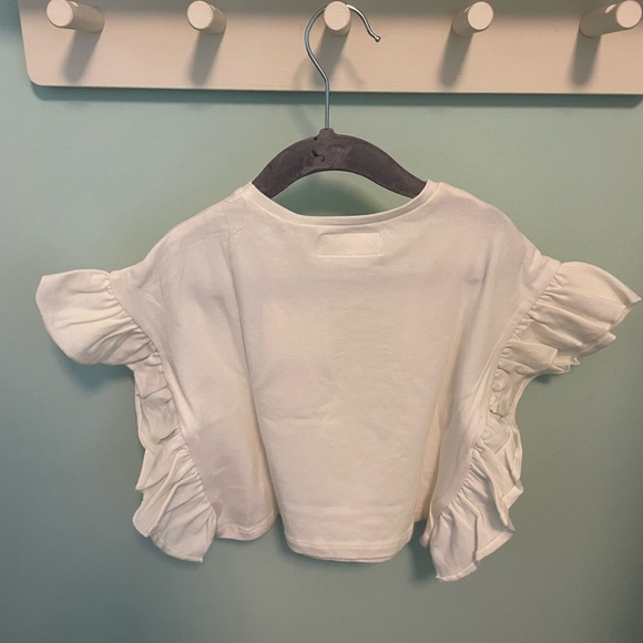 ZARA RUFFLED TOP - Picture 9 of 10